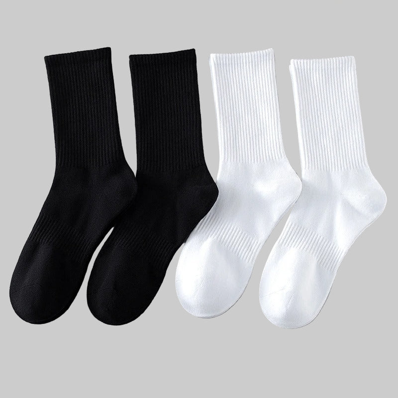 Cotton Crew Socks - (5 pairs)