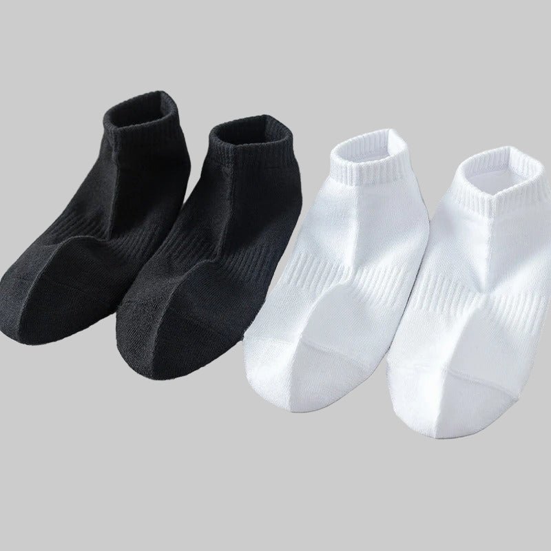 Cotton Ankle Socks - (5 pairs)
