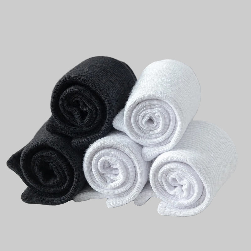 Cotton Crew Socks - (5 pairs)
