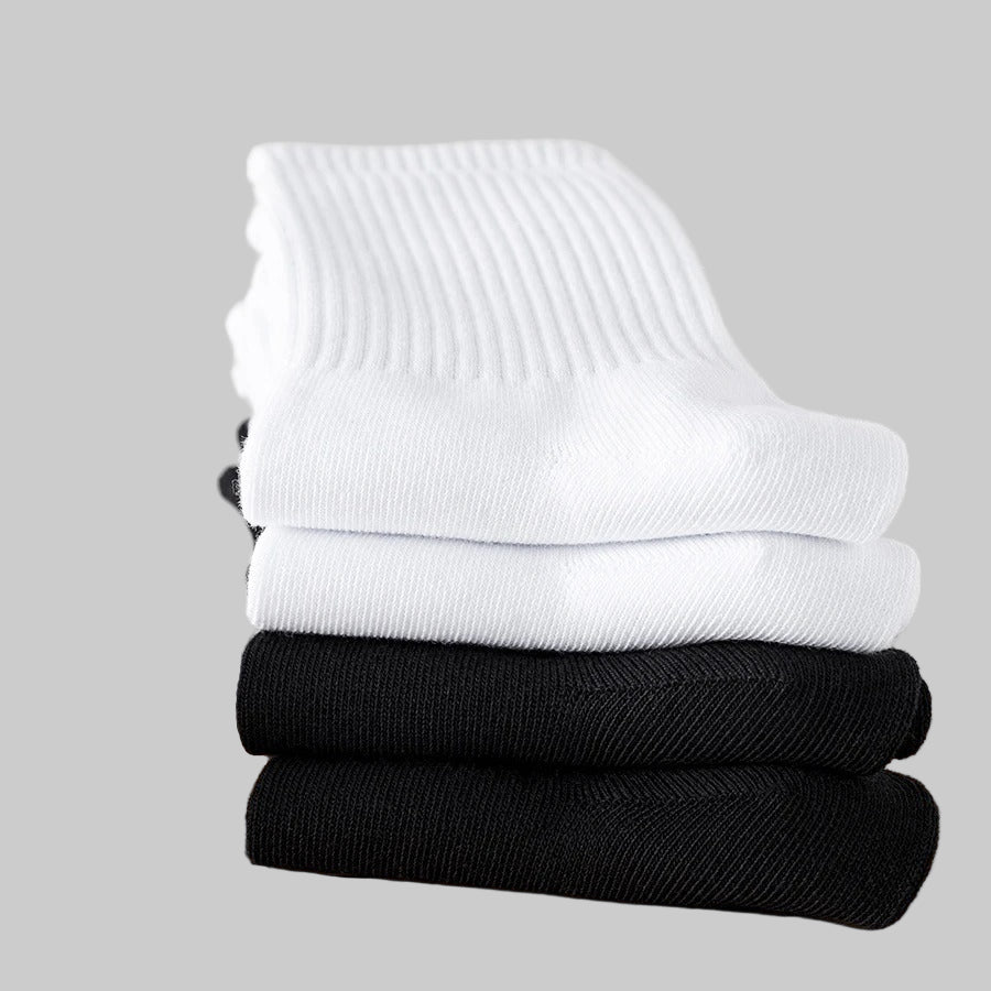 Cotton Crew Socks - (5 pairs)