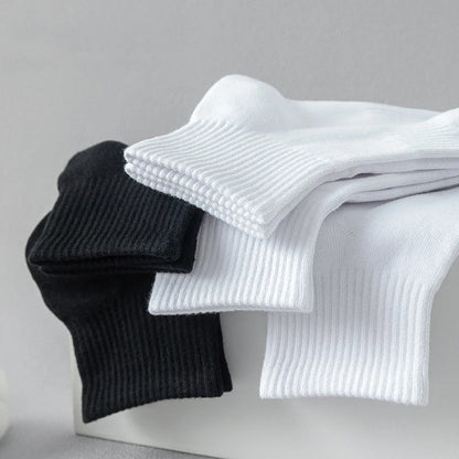 Cotton Quarter Crew Socks