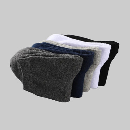 Men's Cotton Dress Socks - (6 Pairs)
