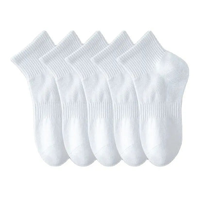 Cotton Quarter Crew Socks