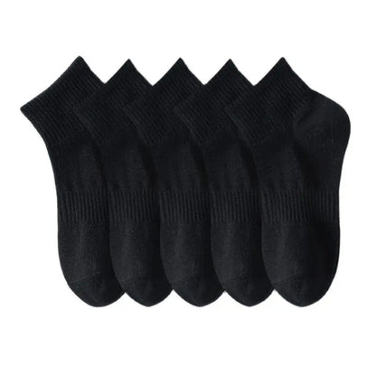 Cotton Quarter Crew Socks